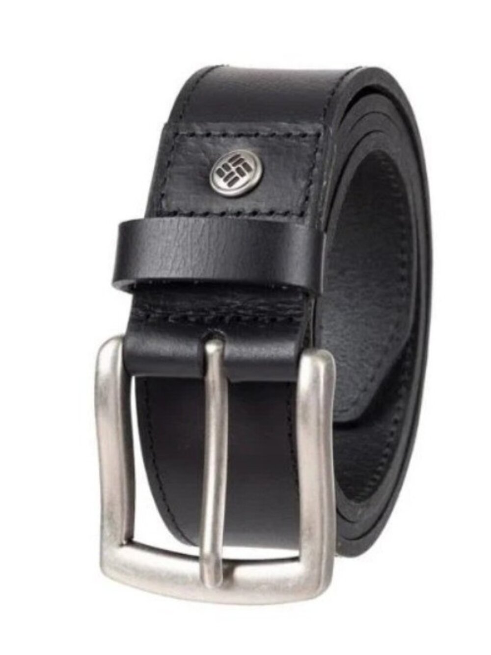 NWT Columbia Leather Belt Men's XL Black